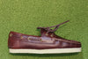 Men's Godney Boat Shoe - British Tan Leather Side View