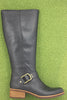 Women's Carli Boot - Black Leather Side View