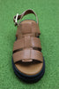 Women's Orinoco3 Strap Sandal - Tan Leather Side Angle View