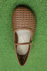 Women's Livia Sky Mary Jane - Tan Synthetic Leather Top View