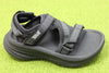 Women's Aventrail Sandal - Black Synthetic/Mesh Side Angle View