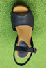 Women's Gwen Clog Sandal - Black Leather Top View