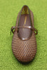 Women's Classy Mary Jane - Mocha Synthetic Top View