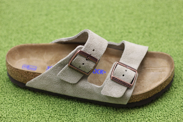 Men's Arizona SFB Sandal - Taupe Suede Side Angle View