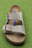 Men's Arizona SFB Sandal - Taupe Suede Side Angle View Top View