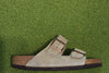 Men's Arizona SFB Sandal - Taupe Suede Side View