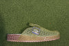 Women's Seth Mule Slide - Melon Synthetic Side View