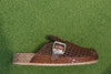 Women's Seth Mule Slide - Caramel Synthetic Side View