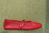Women's Classy Mary Jane - Cherry Synthetic Side View