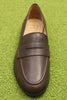 Women's Faith Loafer- Dark Brown Leather Top View