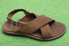 Women's 90876 Sandal - Chocolate Suede Side Angle View