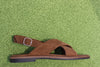 Women's 90876 Sandal - Chocolate Suede Side View