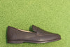 Women's Faith Loafer- Dark Brown Leather Side View