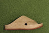 Women's Tutsi Cross Sandal - Natural Raffia Side View