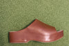 Women's Yazmin Sandal - Brown Leather Side View