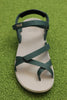 Women's Tirra Traveler Sandal- Pine Needle Nylon Top View