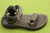 Men's Terra Fi 5 Sandal -Coffee Leather Side Angle View