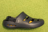 Men's Apreaqua CT Clog Sandal- Black Nylon Side View