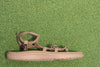 Women's Voya Sandal- Tan Synthetic Side View