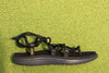 Women's Voya Sandal- Black Synthetic Side View