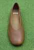 Womens Casi Myra Slip On - Brown Leather Top View