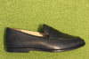 Women's Faith Loafer- Black Leather Side View