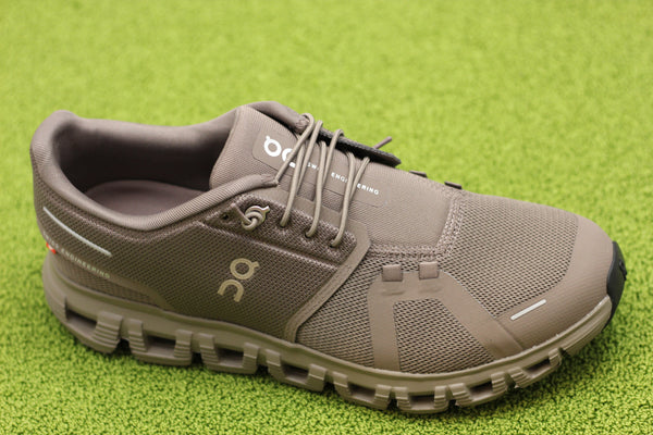 Mens Cloud6 Sneaker - Ash/Cinder Mesh/Synthetic Side Angle View