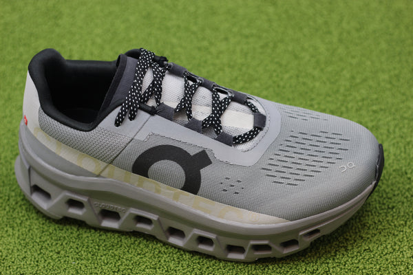 Mens Cloudmonster Runner - Alloy Silver Side Angle View
