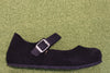 Women's Mantova Maryjane - Black Suede Top View