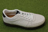 Womens Bjork Sneaker  - Blanc de Blanc Leather Side Angle View