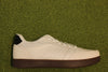 Womens Bjork Sneaker  - Blanc de Blanc Leather Side View