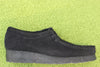 Women's Wallabee - Black Suede Side View