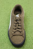Unisex Suede Charles - Brown/White Suede/Leather Top View