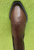 Women's Paalmira Chelsea Boot - Brown Leather Top View