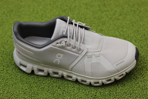 Womens Cloud6 Sneaker - Glacier/Eclipse Synthetic/Mesh Side Angle View
