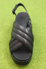 Camper Womens Misia Sandal - Black Leather Top View