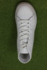 Clae Unisex Bradley Mid Sneaker -  Triple White Leather Top View