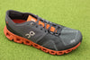 On Running Mens CloudX Sneaker - Rust/Rock Mesh Side Angle View