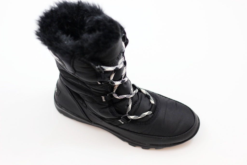 Sorel Women's Whitney Tall Lace II Boot - Black Nylon