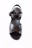 Kork Ease Women's Myrna 2.0 Sandal - Black Leather Top View