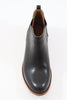 Kork Ease Women's Velma Chelsea Boot - Black Leather Top View