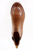 Women's Velma Chelsea Boot - Rust Leather Top View