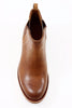 Women's Velma Chelsea Boot - Rust Leather Top View