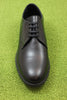 Shoe The Bear Mens Linea Derby Oxford - Black Leather Top View