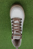 Women's Midform Boot - White Leather Top View