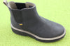 Women's Midform Chelsea Boot - Black Leather Side Angle View