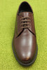 Shoe The Bear Mens Linea Derby Oxford - Brown Leather Top View