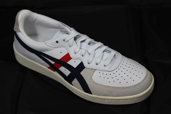 Onitsuka Tiger GSM Sneaker - White/Peacoat Leather Side Angle View