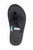 Hari Mari Men's Dunes Sandal - Black Nylon Top View