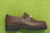 Intentionally Blank Women's HK2 Loafer - Brown Leather Side View